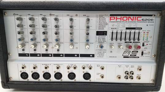 Phonic 620 Powerpod Plus 2x100W Powered Mixer image number 4