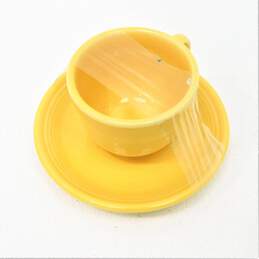 Fiestaware Tea Cup & Saucer Set of 3 alternative image