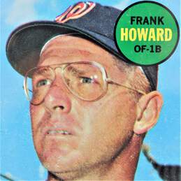 1969 Frank Howard Topps #170 Washington Senators alternative image