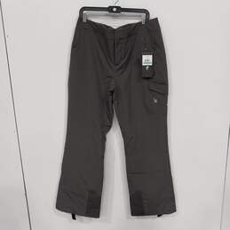 Spyder Women's Gray Tailored Fit Ski Pants Size 16-R NWT