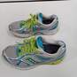 Saucony Guide 7 Power Grio Blue, Green, Silver, And White Shoes Women's Size 8 image number 3