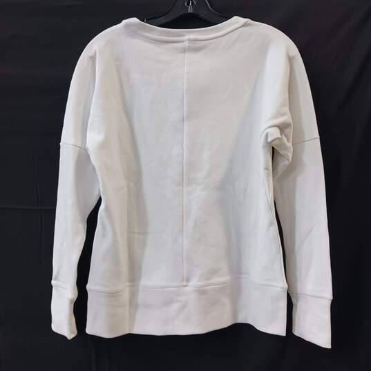 Women's Adidas White Long Sleeve Shirt S NWT image number 2