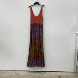 NWT Anthropologie Womens Multicolor Sleeveless Pullover Maxi Dress Size L alternative image