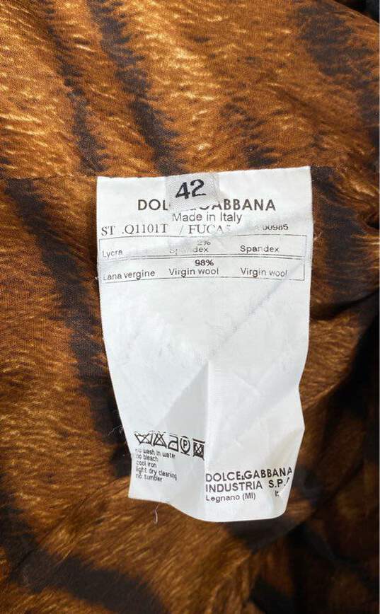 Dolce & Gabbana Women Black Blazer - Size 42 image number 3