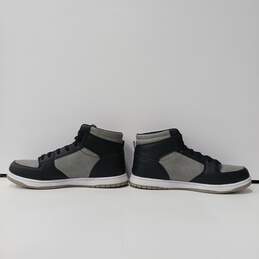Men's Black & Gray Fubu Hightops Shoes Size 12 alternative image