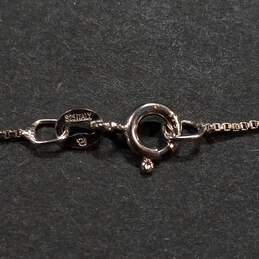Bundle of 3 Sterling Silver Pendant Necklaces - 13.0g alternative image