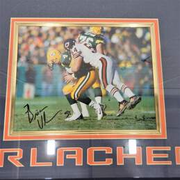 HOF Brian Urlacher Autographed/Matted/Framed Photo Chicago Bears alternative image