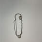 Designer Brighton Silver-Tone Wheat Chain Faux Pearl Pendant Necklace image number 2