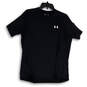 Womens Black Logo Short Sleeve Crew Neck Stretch Pullover T-Shirt Size M image number 1