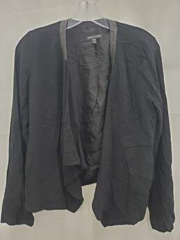 Eileen Fisher Thin Fabric Long Sleeve Black Size XS