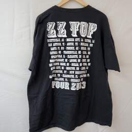 ZZ Top 2013 Concert Tour Black T-Shirt Men's XXL alternative image