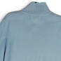 NWT Womens Blue Long Sleeve Mock Neck Tight-Knit Pullover Sweater Size XL image number 4