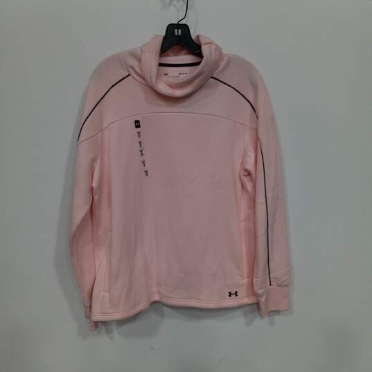 Under Armour Women's Rival Funnel Neck Popover Size M NWT image number 1