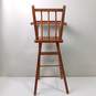 Vintage Wooden Doll High Chair image number 3