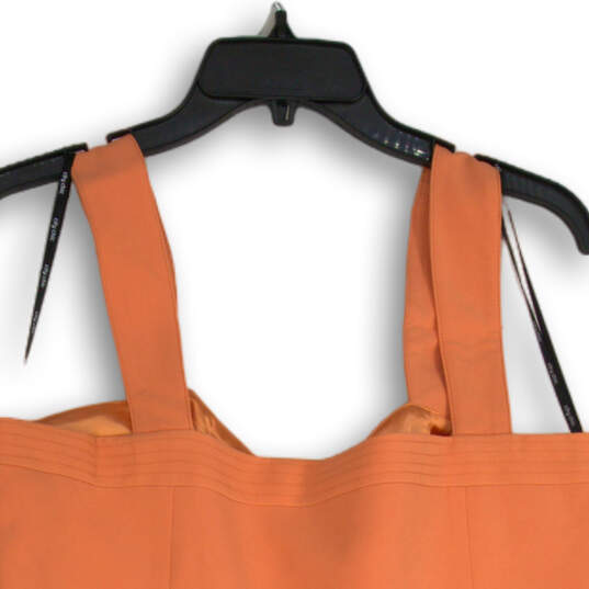 NWT Womens Orange Sweetheart Wide Strap Camisole Top Size XS/14 image number 4
