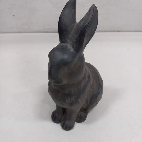 Ceramic Cast Bunny Figurine image number 1