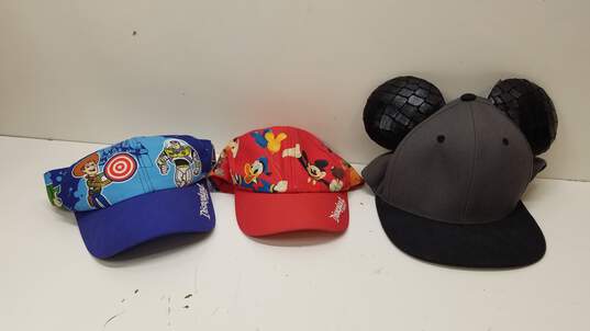 Disney Theme Park Walt Disney Assorted collectors hat Bundle image number 2