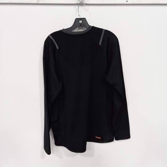 Spyder Pull-On Long Sleeve Black Sweatshirt Top Size Medium image number 2