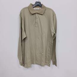 Men's Sedgefield by Wrangler Long Sleeve Pullover Shirt Sz L NWT