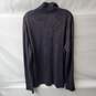 Ermenegildo Zegna Silk & Cashmere Dark Brown Pullover Collared Sweater image number 2