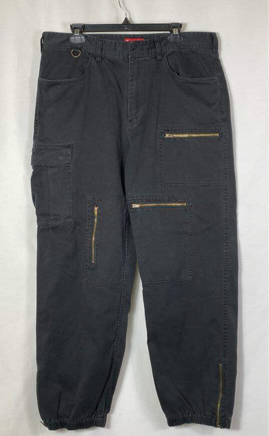 Supreme Men Black Cargo Flight Pants - Size 36 image number 1