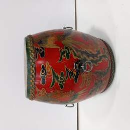 Vintage Hand Made Tibetan Drum