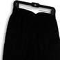 NWT Womens Black Lace Elastic Waist Regular Fit Pull-On Ankle Pants Size 6 image number 4