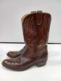 Men's LAREDO Brown Leather Western Cowboy Boots Size 10.5 image number 3