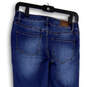 Womens Blue Denim Medium Wash Pockets Stretch Skinny Leg Jeans Size 2/26 image number 4