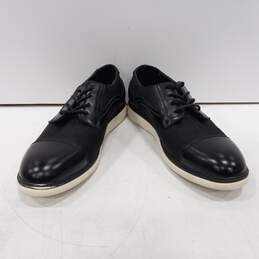 Men's Black Leather Dress Shoes Size 8.5M alternative image
