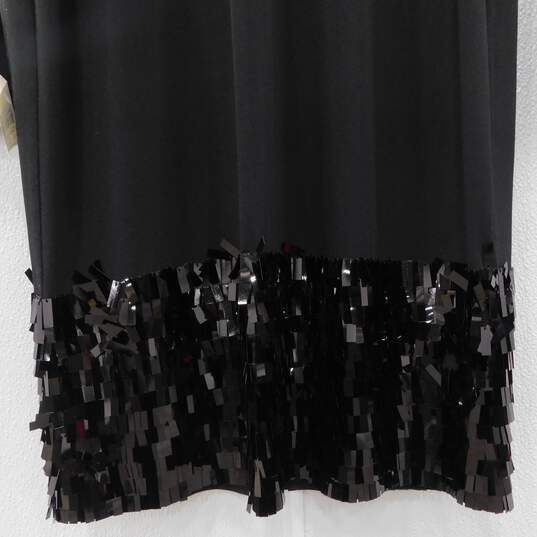 Calvin Klein Women's Long Sleeve Black Dress Size 2 image number 2