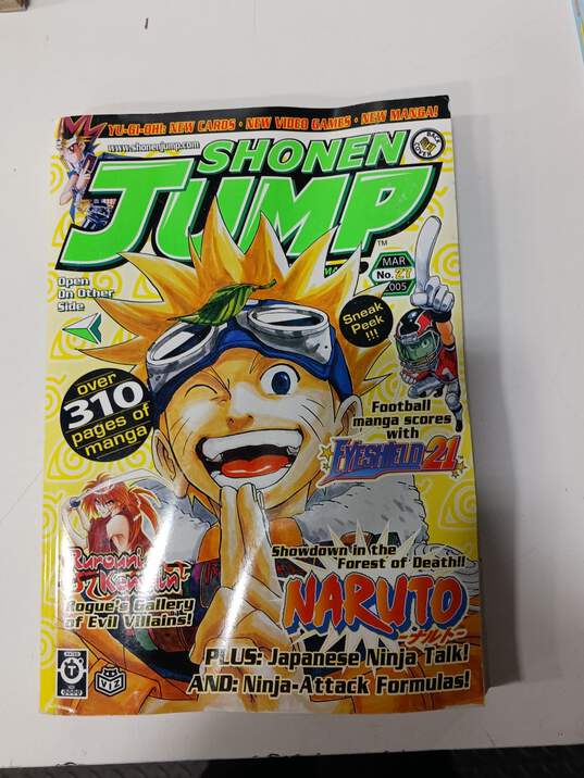 6PC Lot of Assorted Shonen Jump Magazines image number 5