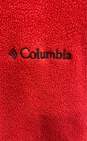 Columbia Red Fleece Jacket - Size Medium image number 4