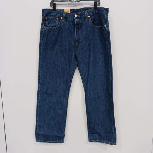Levi Men's 501 Original Fit Button Fly Straight Leg Jeans Size 38x30 NWT image number 1