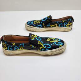 AUTHENTICATED WMNS GUCCI GHOST PRINT SLIP ON SHOES SZ 36 alternative image