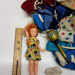 Vintage Doll Wardrobe Locker W/Doll and Accessories Unsorted alternative image