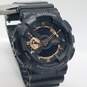 Casio G-Shock GA-110 RG 51mm Black Gold Dial Analog Digital Watch 74g image number 1