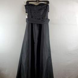 Adrianna Papell Women Black Dress Sz 6 NWT alternative image