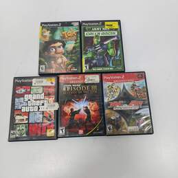 5 Pc. Lot of PS2 Video Games