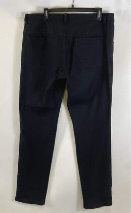 Lululemon Mens Black Pockets Flat Front Straight Leg Trouser Pants Size XL alternative image