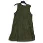 NWT Maurices Womens Green Sleeveless Round Neck Back Zip A-Line Dress Size XXL image number 2