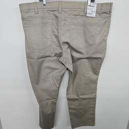 Sonoma Straight Fit Tan Pants alternative image