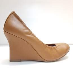Apt.9 Aphazeltan Brown Wedge Heels Women's Size 7.5 alternative image