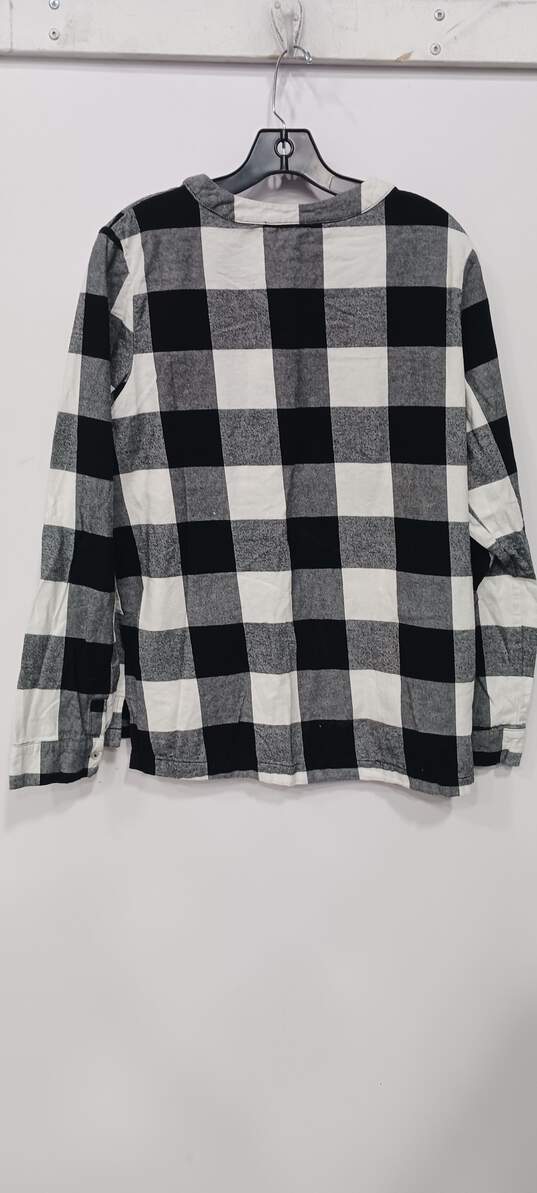 Women’s Pendleton Every Wear Flannel Plaid Shirt Sz XL image number 2