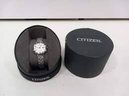 Citizen Women's Silver Tone Wristwatch EW2440-53A in Case NWT