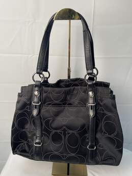 Certified Authentic Coach Black Bowler Hand Bag alternative image