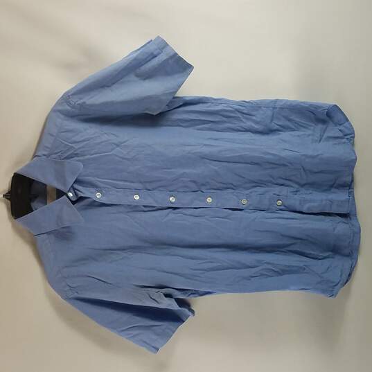 Prada Men Blue Shirt 15 1/2 image number 1