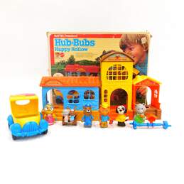 Vintage 1975 Hub Bubs Happy Hollow Play Set Mattel IOB