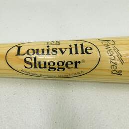 Lyle Overbay Autographed Baseball Bat Milwaukee Brewers alternative image