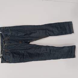 Men's Dark Blue 541 Denim Jeans Sz 34x32